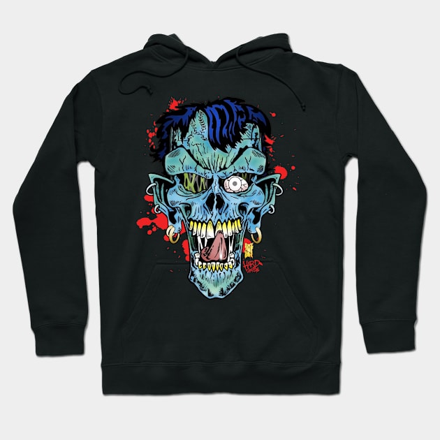 Brain Eater by Hard Grafixs© Hoodie by Grafixs©